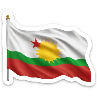 Kurdistan flag emoji sticker