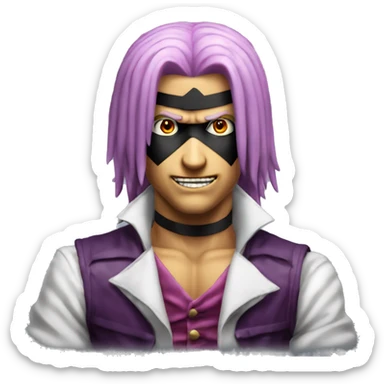 diavolo from jojos bizzare adventre sticker
