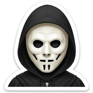 ghostface from scream sticker
