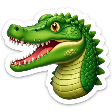Cocodrilo bombardero sticker