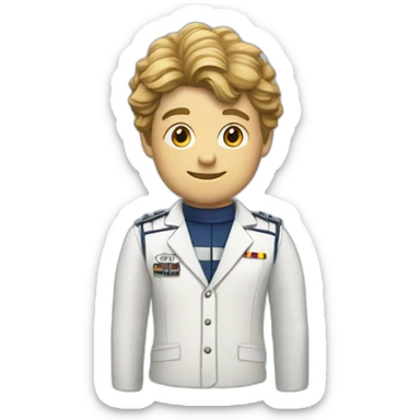 Peter-Davidson-DoctorWho-Cricket-Uniform sticker