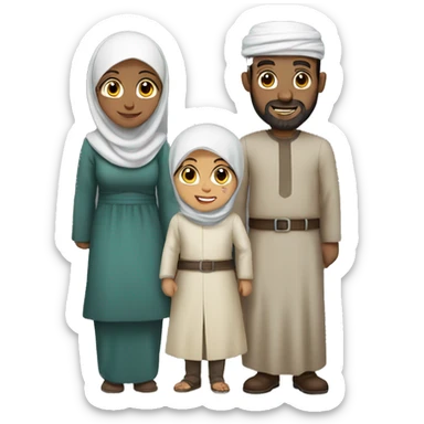 Family islam sticker