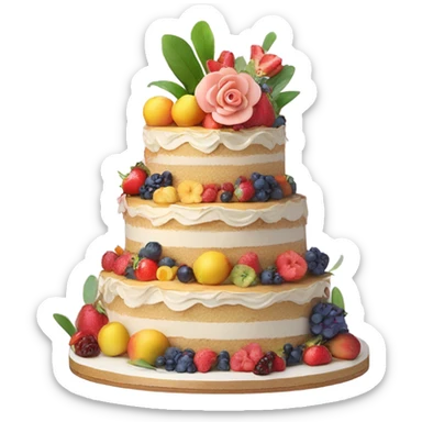 Cake sticker