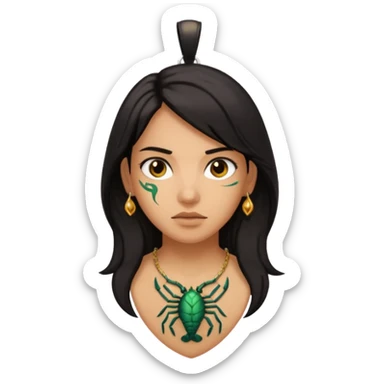 Scorpio zodiac sign sticker