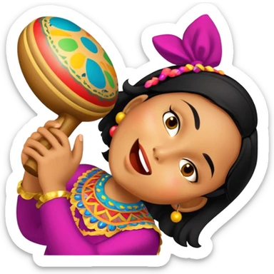 Maraca Player sticker