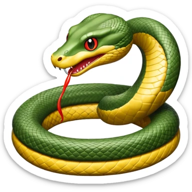  snake ouroboros  sticker