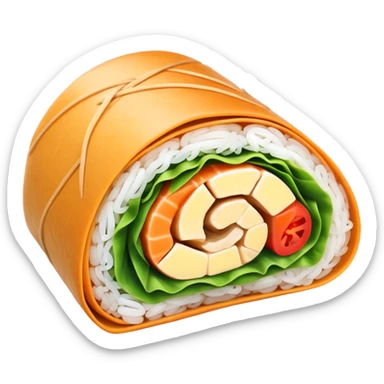 summer roll sticker