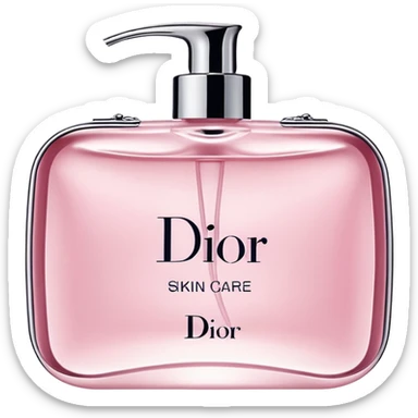 Dior skin care Kit pink best quality ultra realistic sticker