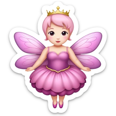 Sugar plum fairy bum sticker