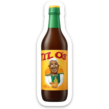 Bottle of Tito’s  sticker