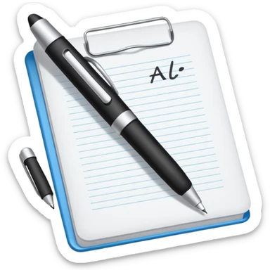 test paper with A+ sticker