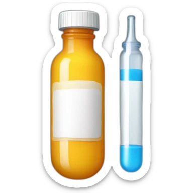 Insulin vial sticker