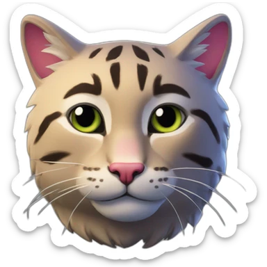 Purradise Meowscles fortnite sticker