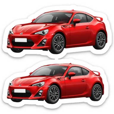 gt86 car sticker