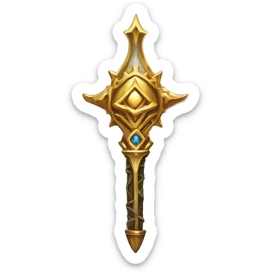 Technomancy Aether-Holy Wand (Supra-Technomancy Righteousness) sticker