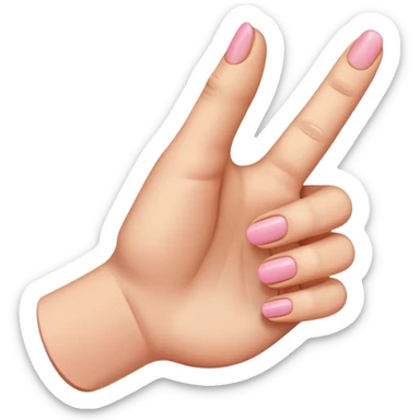 Pinky finger promise  sticker