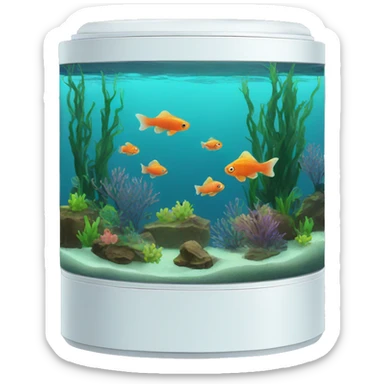 fish tank sticker