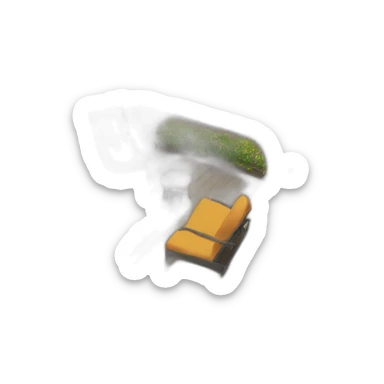 Home patio deck sticker