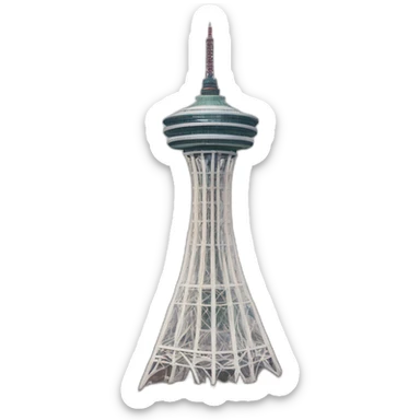 namsan tower sticker