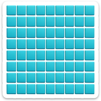 Numberblock 32 sticker