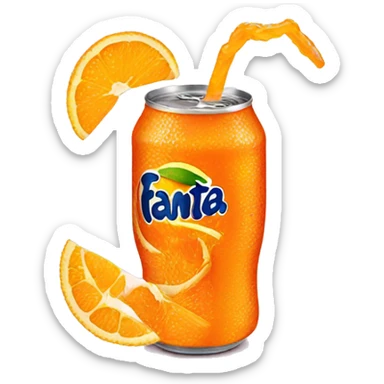 Fanta sticker