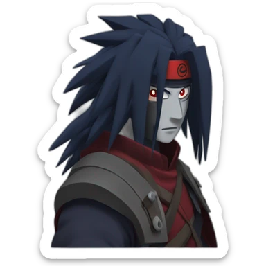 Madara uchiha in the war sticker
