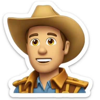 Shérif Woody sticker