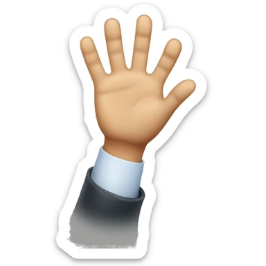 Emoji doing the I’m watching you hand signal with a suspecting look on face  sticker