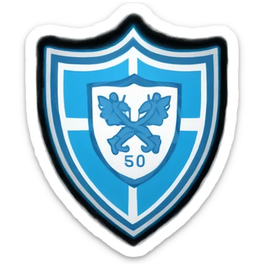 olympique de marseille football logo sticker