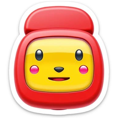 Tamagotchi from the Turning Red movie sticker