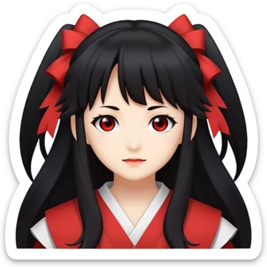 Reimu Hakurei sticker