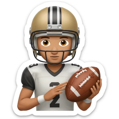 football holder sticker
