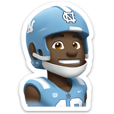 North Carolina Tar Heels sticker