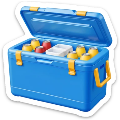 camping cooler sticker