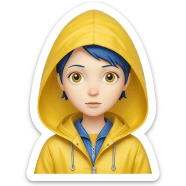 Coraline sticker