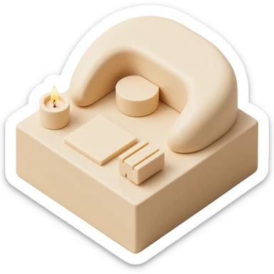 ivory iphone sticker