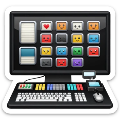 theatre technical desks sticker