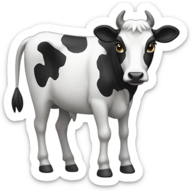 Vaca voladora sticker