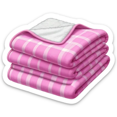 pink blankets  sticker