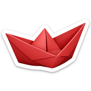 Paper Boat from IT movie sticker