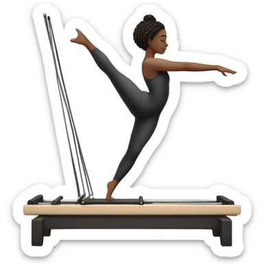 Pilates princess sticker