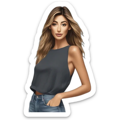 Belen Rodriguez sticker
