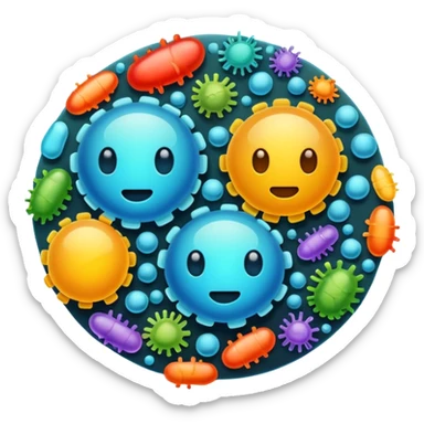 Bacteria must survive for decades sticker