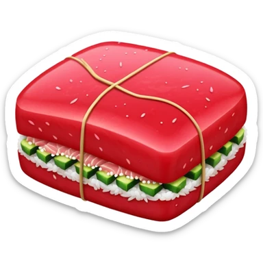 tuna sushi sticker