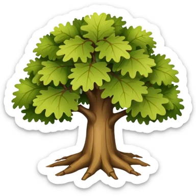 oak besoms sticker