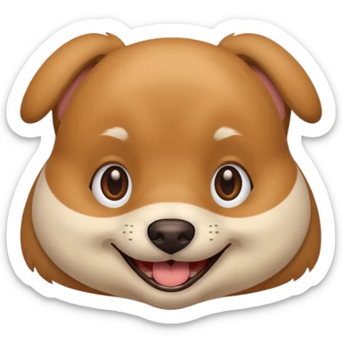 Dog Smile sticker