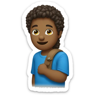 pal blue tshirt sticker