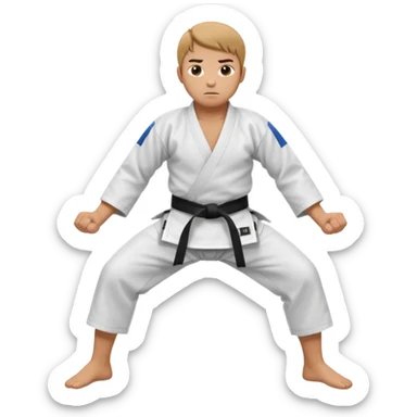Judo sticker