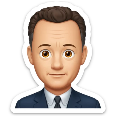 Tom Hanks sticker