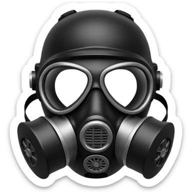 chemical mask sticker